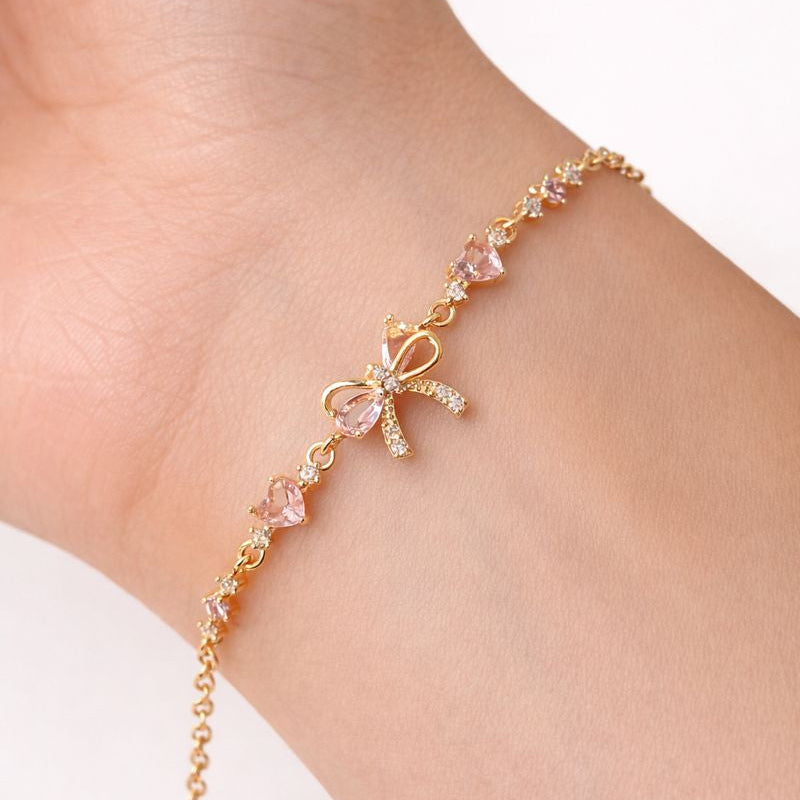 Браслет «Золотенький бантик»