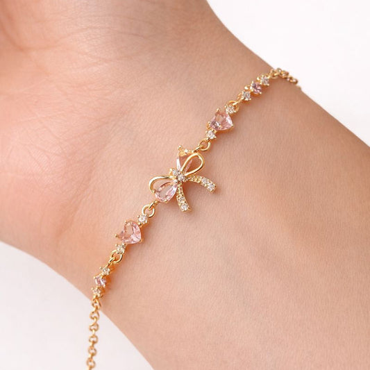 Браслет «Золотенький бантик»