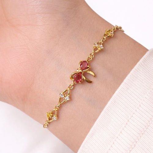 Браслет з бантиком «золоті спогади»