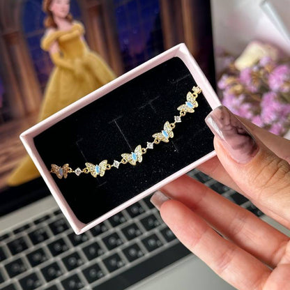 Браслет з метеликами «Розкіш принцеси»