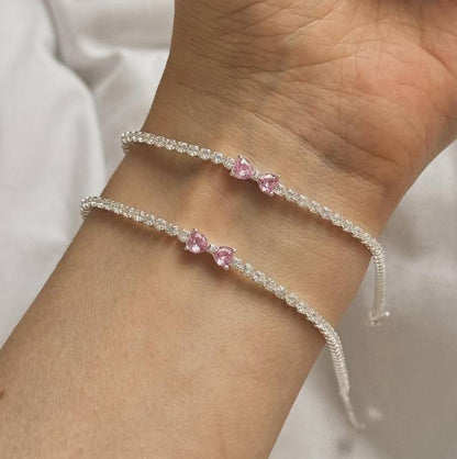 Тенісний браслет «Бант»